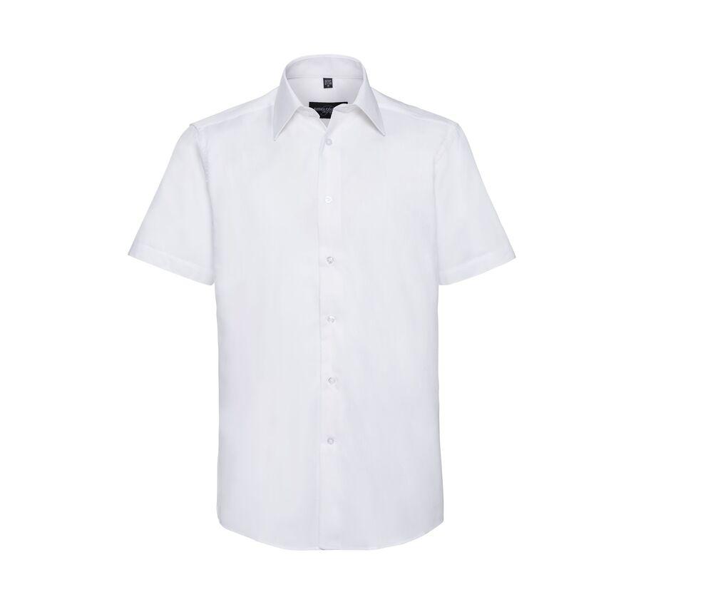 Russell Collection JZ923 - Camisa Oxford manga corta hombre