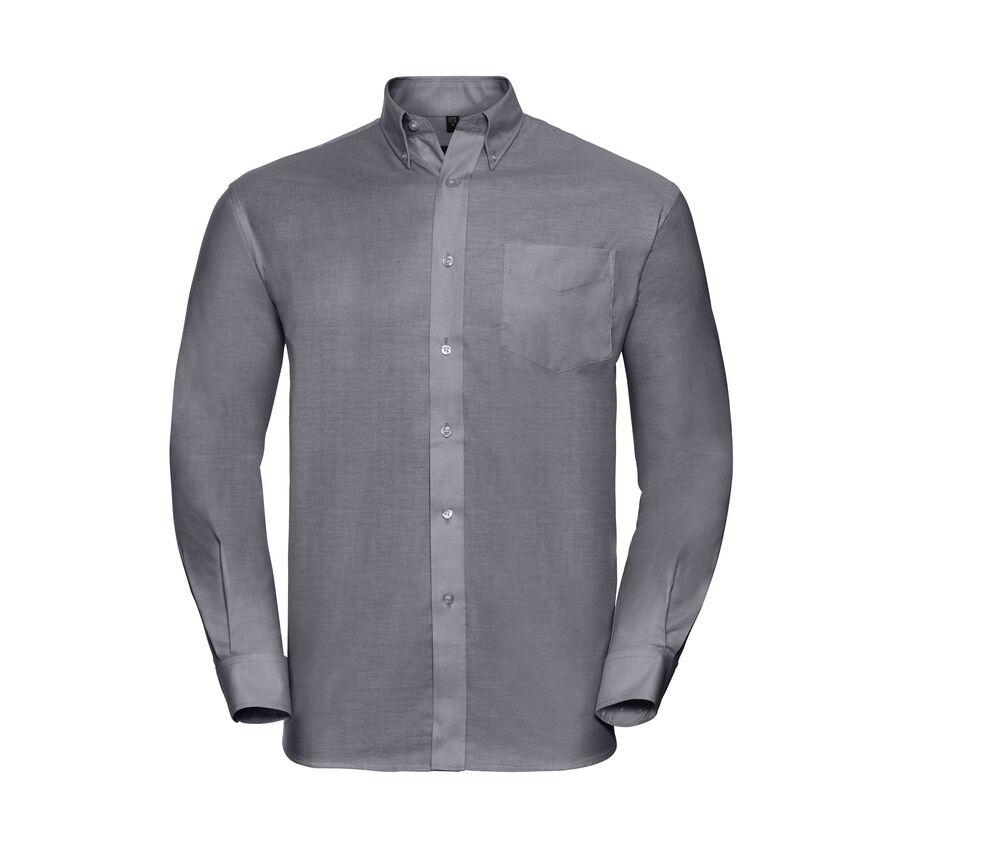 Russell Collection JZ932 - Men's Long Sleeve Easy Care Oxford Shirt
