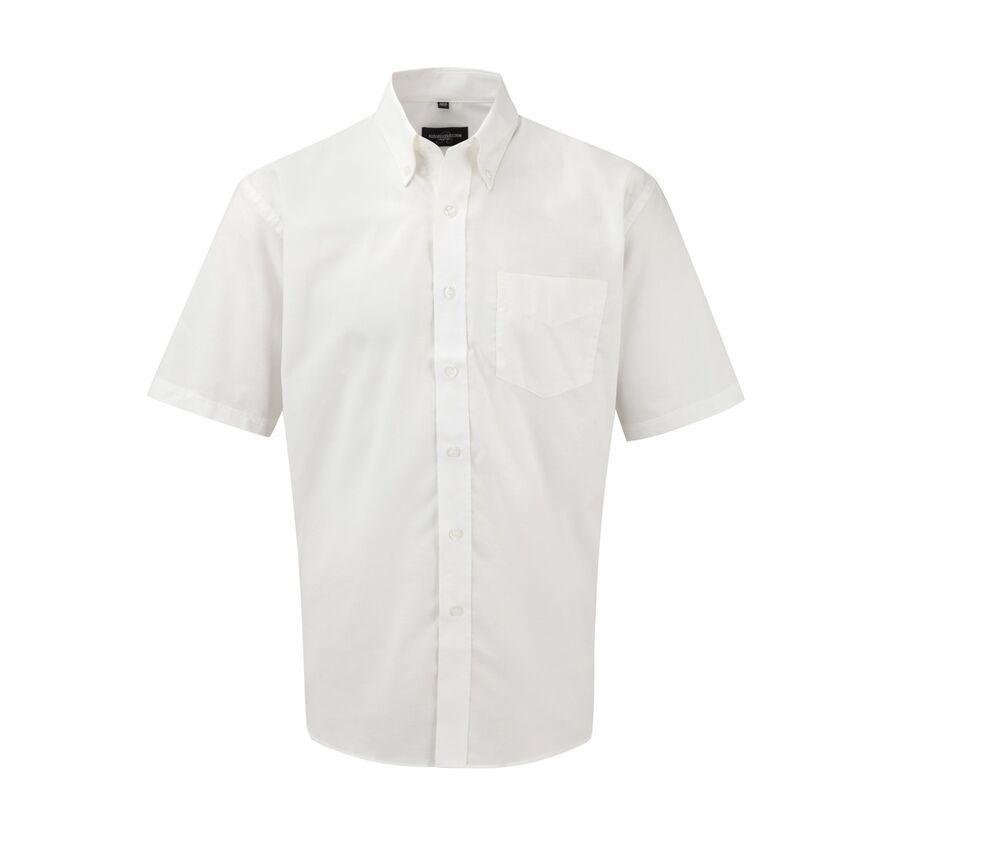 Russell Collection JZ933 - Men's Short Sleeve Easy Care Oxford Shirt