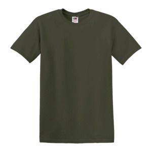 Fruit of the Loom SC230 - T-Shirt Manches Courtes Homme Classic Olive