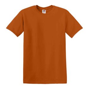 Fruit of the Loom SC230 - Katoenen T-Shirt Orange