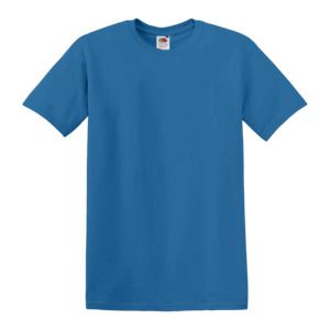 Fruit of the Loom SC230 - Katoenen T-Shirt Azure Blue