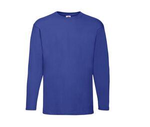 Fruit of the Loom SC233 - Valueweight Long Sleeve T (61-038-0) Royal Blue
