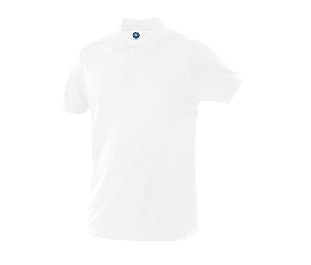 Starworld SW160 - Camisa polo masculina 100% de algodão orgânico