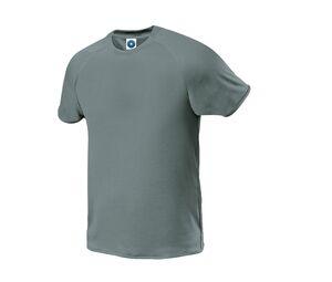 Starworld SW300 - T-Shirt Micro Polyester Sport Grey