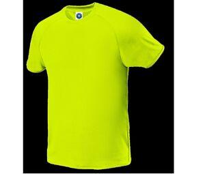 Starworld SW300 - T-Shirt Micro Polyester Fluorescent Yellow