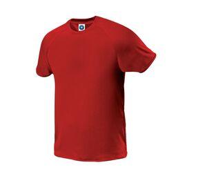 Starworld SW300 - T-Shirt Micro Polyester Red