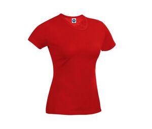 Starworld SW404 - Women's Performance T-Shirt Bright Red
