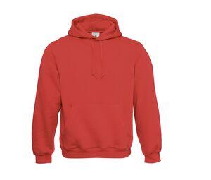 B&C BC510 - Hooded Sweater Red