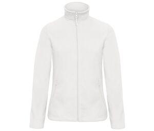 B&C BC51F - Women's zipped fleece jacket White