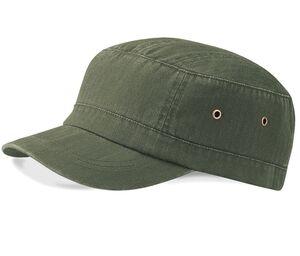 Beechfield BF038 - Casquette Militaire Vintage Olive
