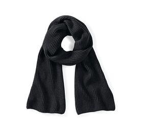 Beechfield BF469 - Metro knitted scarf Black