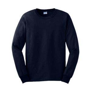 Gildan GN186 - Ultra Cotton Adult Long Sleeve T-Shirt Navy