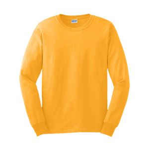 Gildan GN186 - Ultra Cotton Adult Long Sleeve T-Shirt Gold