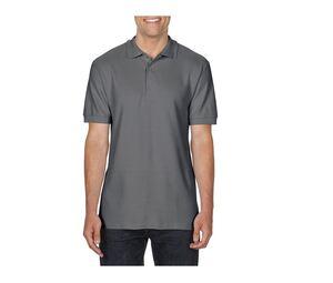 Gildan GN858 - Premium Polo T-Shirt aus Baumwolle Herren Holzkohle