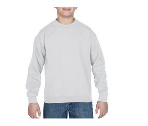GILDAN GN911 - Youth Crewneck Sweatshirt White