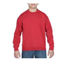 Gildan GN911 - Kids Round Neck Sweatshirt Red