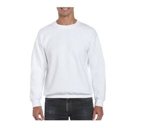 Gildan GN920 - Dryblend Adult - Sweatshirt Gola Redonda Branco