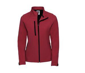 Russell JZ40F - Women's softshell jacket Classic Red