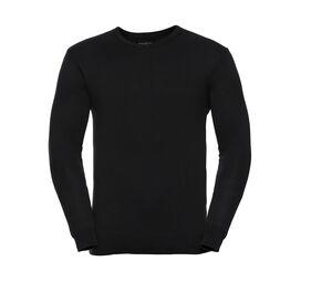 Russell Collection JZ710 - V-Neck Knit Pullover Black