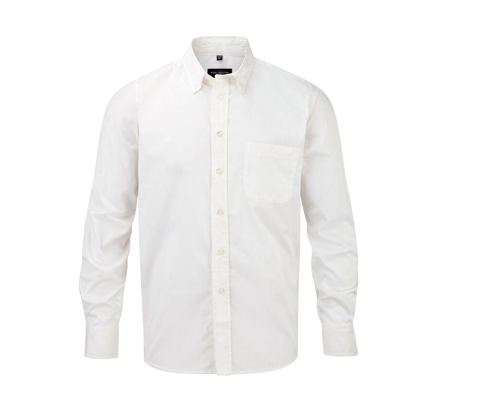 Russell Collection JZ916 - Men's Long Sleeve Classic Twill Shirt
