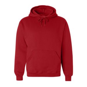 Fruit of the Loom SC270 - Sweat Shirt Capuche Homme Coton Rouge