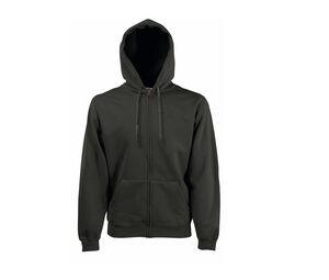 Fruit of the Loom SC274 - Zip Hooded Sweat (62-034-0) Charcoal