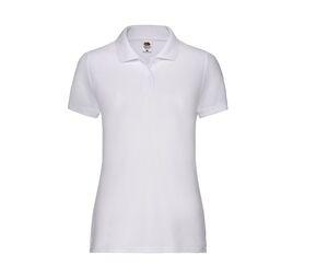 Fruit of the Loom SC281 - Ladyfit 65/35 Polo (63-212-0) White