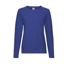 FRUIT OF THE LOOM SC361 - Lady-Fit Lichtgewicht Raglan Sweater Royal Blue