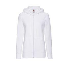 FRUIT OF THE LOOM SC368 - Lady-fit Lightweight Hooded Sweat Jacket