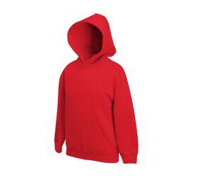 Fruit of the Loom SC371 - Kids Hooded Sweat (62-034-0) Red