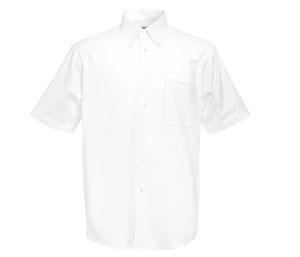 Fruit of the Loom SC405 - Oxford Shirt Short Sleeves (62-112-0) White