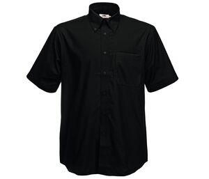 Fruit of the Loom SC405 - Oxford Shirt Short Sleeves (62-112-0) Black