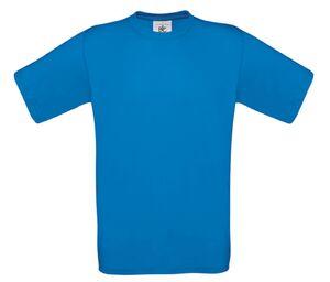 B&C BC151 - Camiseta Infantil 100% Algodón Azure