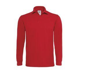 B&C BC445 - Langarm-Sweatshirt Herren Red
