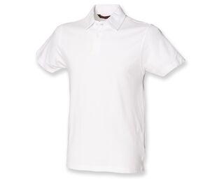 Skinnifit SFM42 - Herren Stretch Polo-T-Shirt Weiß
