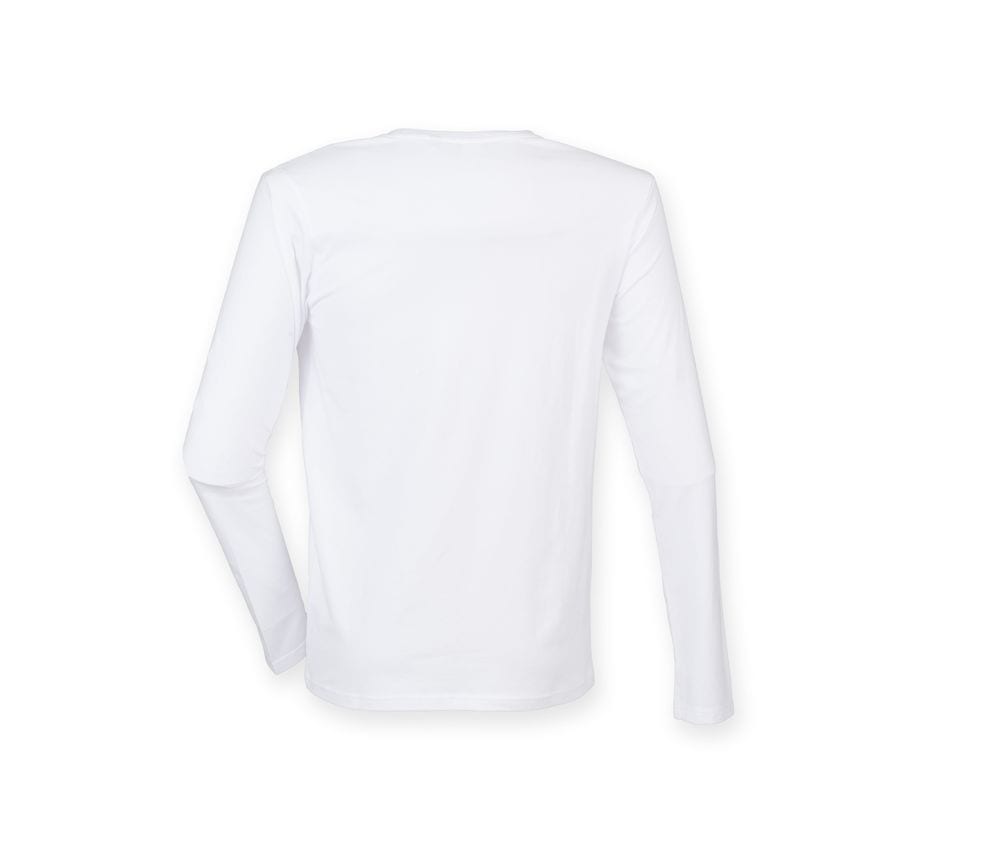SF Men SF124 - Långärmad stretch-T-shirt för män