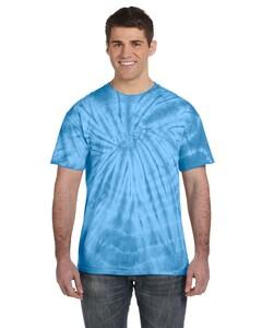 Tie-Dye CD101 - Adult 5.4 oz., 100% Cotton Spider Tie Dye T-shirt Spdr Trquoise