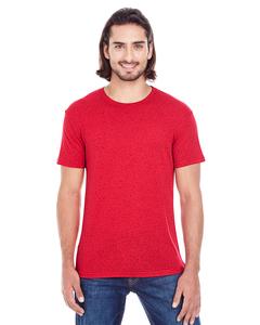 Threadfast 103A - Men's Triblend Fleck Short-Sleeve T-Shirt Red Fleck