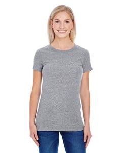 Threadfast 202A - Ladies Triblend Short-Sleeve T-Shirt Grey Triblend