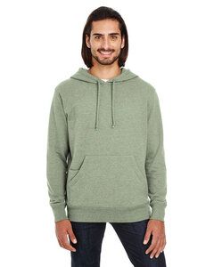 Threadfast 321H - Unisex Triblend French Terry Hoodie Army Heather