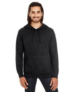Threadfast 321H - Unisex Triblend French Terry Hoodie Black Solid
