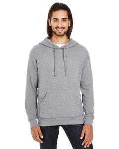 Threadfast 321H - Unisex Triblend French Terry Hoodie Charcoal Heather
