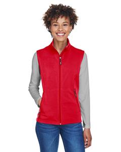 Ash CityCore 365 CE701W - Ladies Cruise Two-Layer Fleece Bonded Soft Shell Vest Classic Red