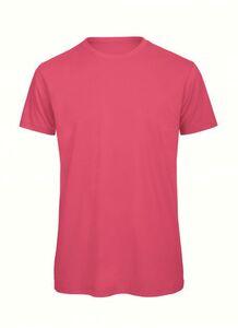 B&C BC042 - T-shirt da uomo in cotone biologico Fuchsia