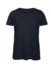 B&C BC043 - Camiseta de Algodón Orgánnico para Mujer Navy