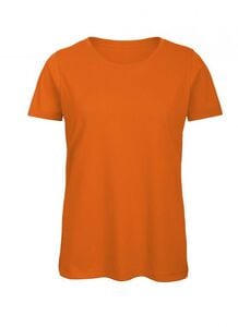 B&C BC043 - Camiseta de Algodón Orgánnico para Mujer Naranja