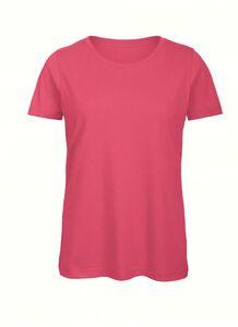 B&C BC043 - Camiseta de Algodón Orgánnico para Mujer Fucsia
