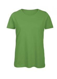 B&C BC043 - Camiseta de Algodón Orgánnico para Mujer Real Green