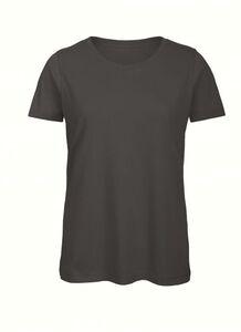 B&C BC043 - Camiseta de Algodón Orgánnico para Mujer Dark Grey